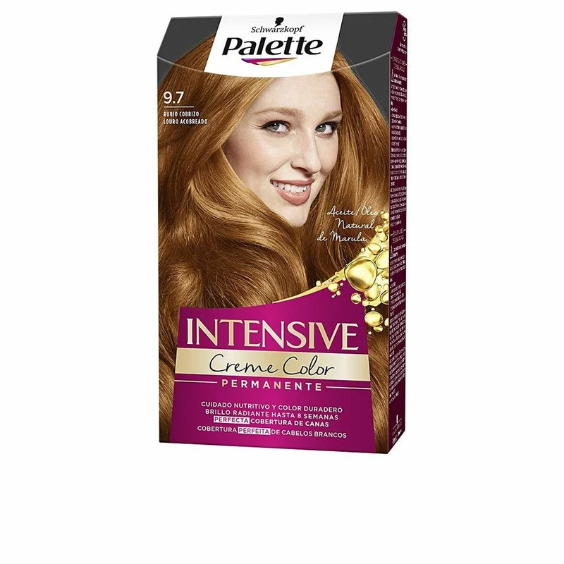 Pysyvä väriaine Schwarzkopf Palette Intensive Nº 9.7-Rubio Cobrizo (1 osaa)