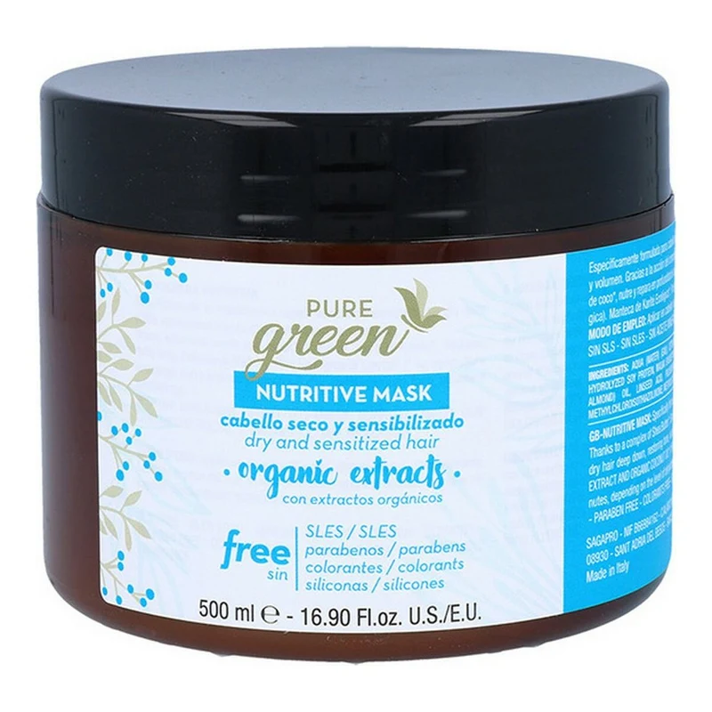 Hiusnaamio Pure Green Nutritive