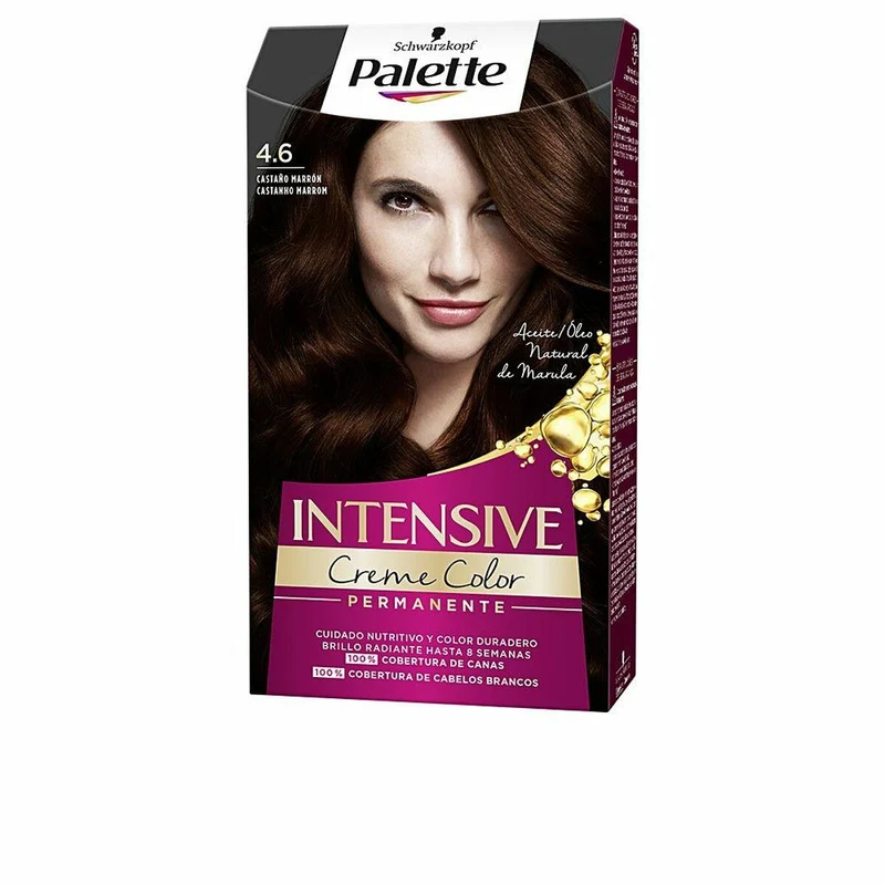 Pysyvä väriaine Schwarzkopf PALETTE INTENSIVE Nº 4.6-Castano Marron (1 osaa)