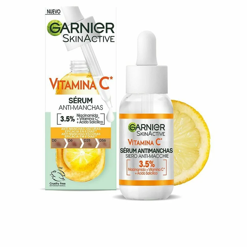 Maksaläiskiä hoitava seerumi Garnier Skinactive Vitamina C 30 ml C-vitamiini