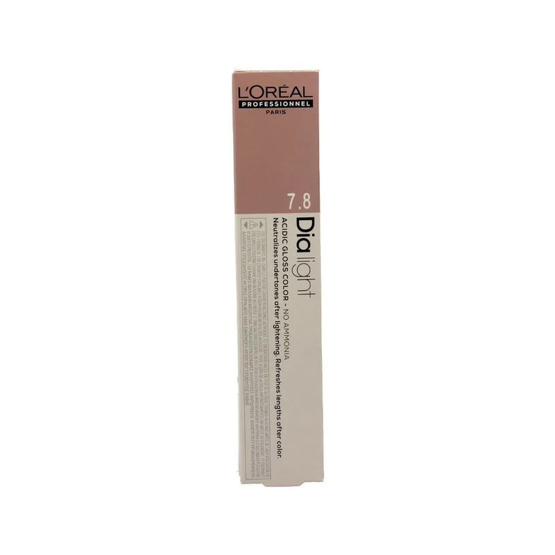 Pysyvä väriaine L'Oreal Professionnel Paris Dia Light Nº 7,8 Ammoniakkivapaa (50 ml)