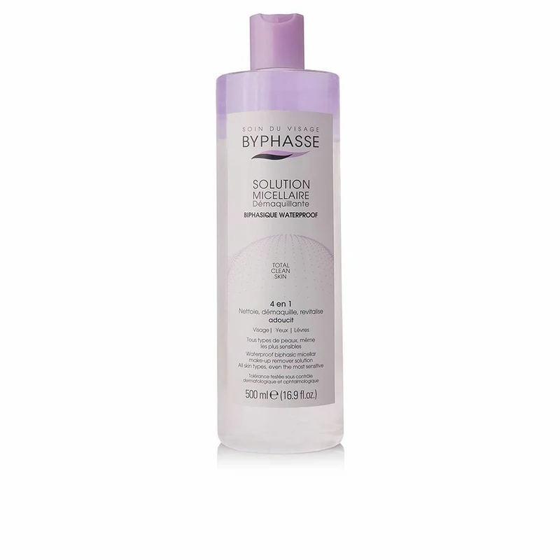 Kasvojen kaksivaiheinen meikinpoistaja Byphasse Solución Micelar 500 ml Micellar