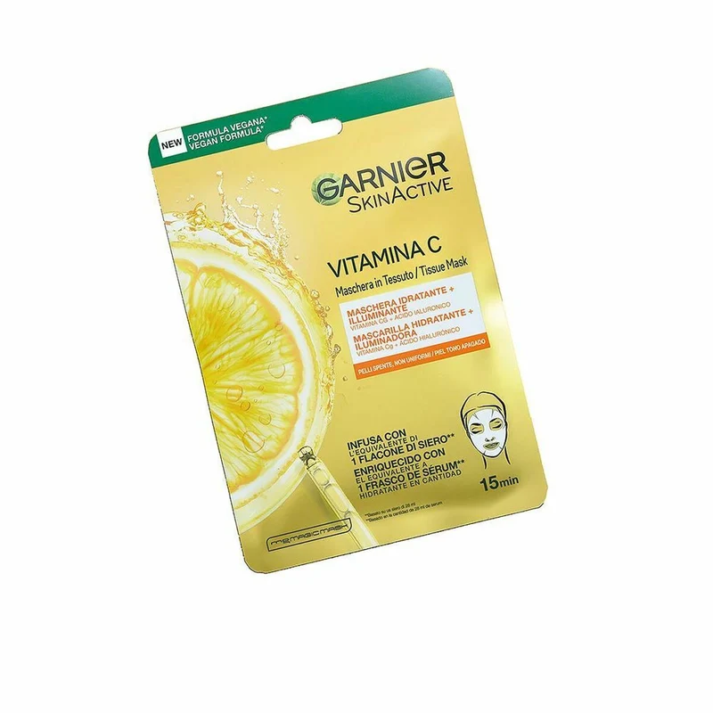 Illuminating Mask Garnier Skinactive Vitamina C Kosteuttaja C-vitamiini (1 osaa)