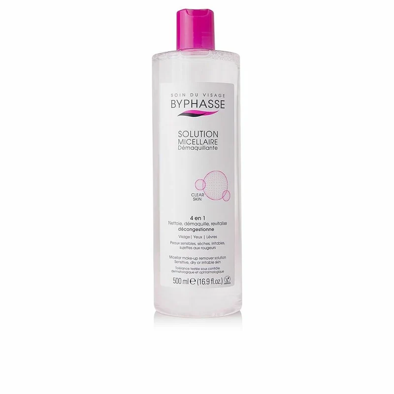 Meikinpoisto misellivesi Byphasse 1000025005 500 ml 4-in-1