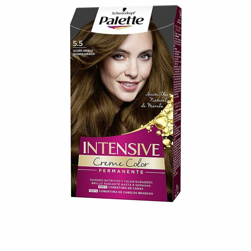Pysyvä väriaine Schwarzkopf Palette Intensive Nº 5.5-Castano Luminoso (1 osaa)