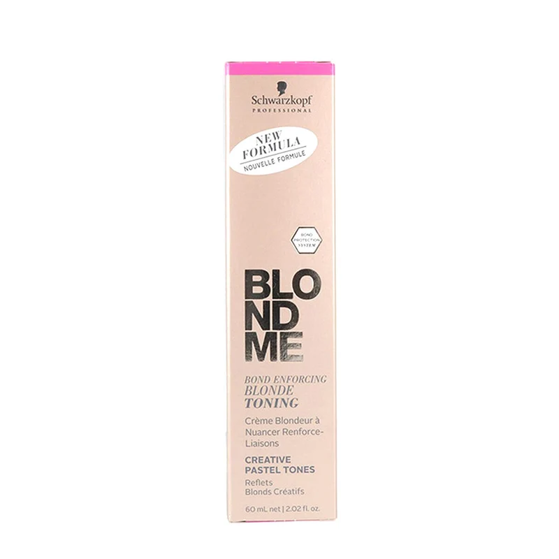 Pysyvä väriaine Blondme Toning Schwarzkopf 2560991 Liila (60 ml)
