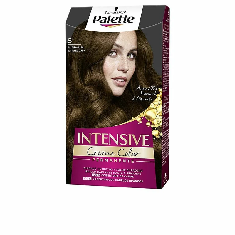 Pysyvä väriaine Schwarzkopf Palette Intensive Nº 5-Castano Claro (1 osaa)