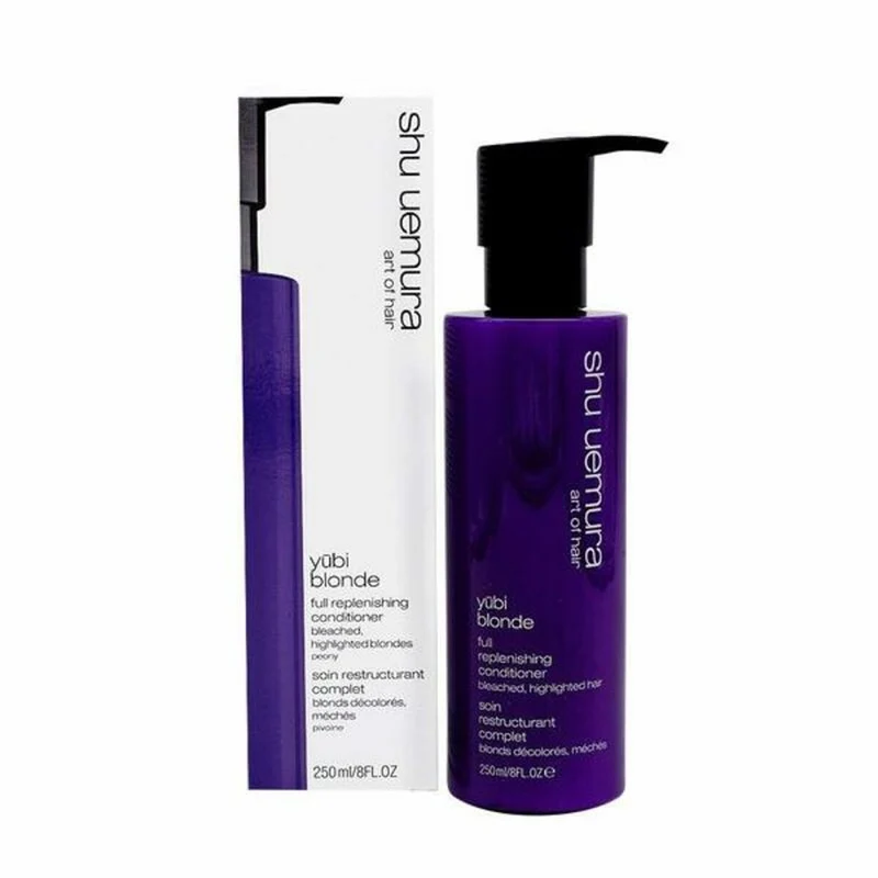 Väriä elvyttävä hoitoaine vaaleille hiuksille Yubi Blonde Shu Uemura (250 ml)
