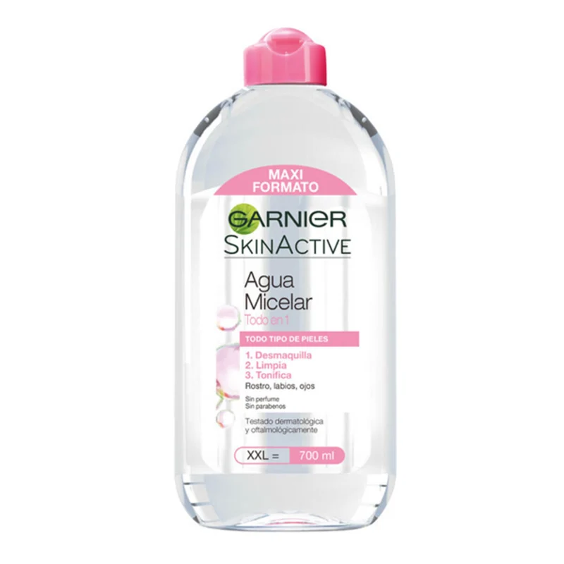 Meikinpoisto misellivesi Garnier Skinactive Agua Micelar 700 ml