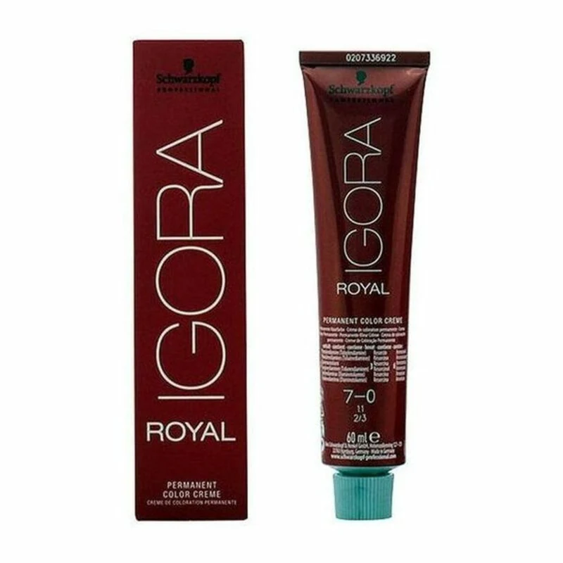 Pysyvä väriaine Schwarzkopf 14608 Nº 7-0 60 ml