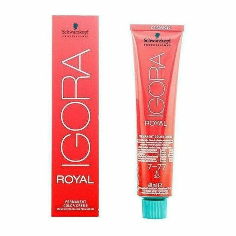 Pysyvä väriaine Schwarzkopf 609787 Nº 7-77 60 ml