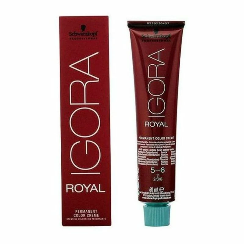 Pysyvä väriaine Schwarzkopf Igora Royal Nº 5-6 60 ml