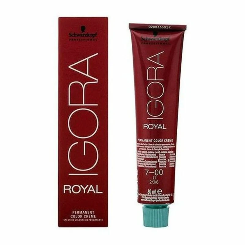 Pysyvä väriaine Schwarzkopf Igora Royal Nº 7-00 60 ml