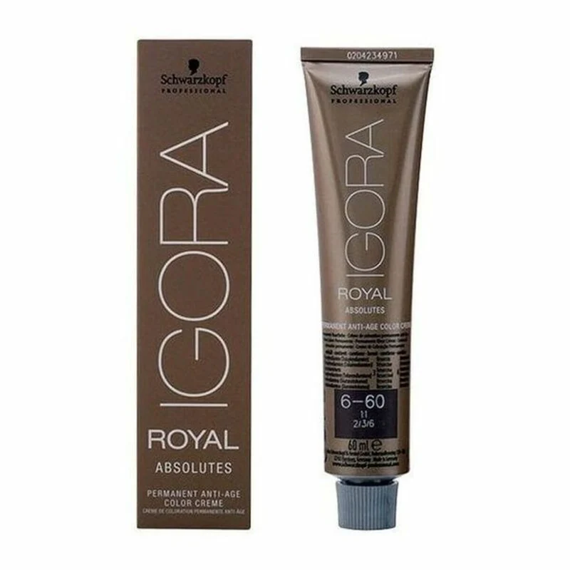 Pysyvä anti-ageing väriaine Schwarzkopf 609494 Nº 6-60 60 ml