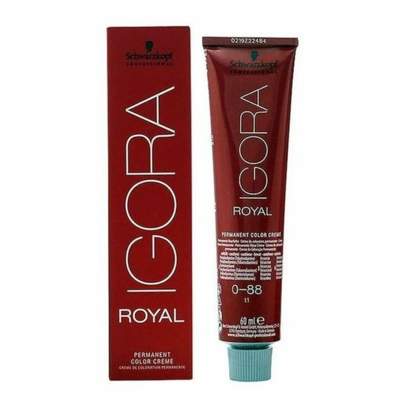 Pysyvä väriaine Schwarzkopf Igora Royal Nº 0-88 60 ml