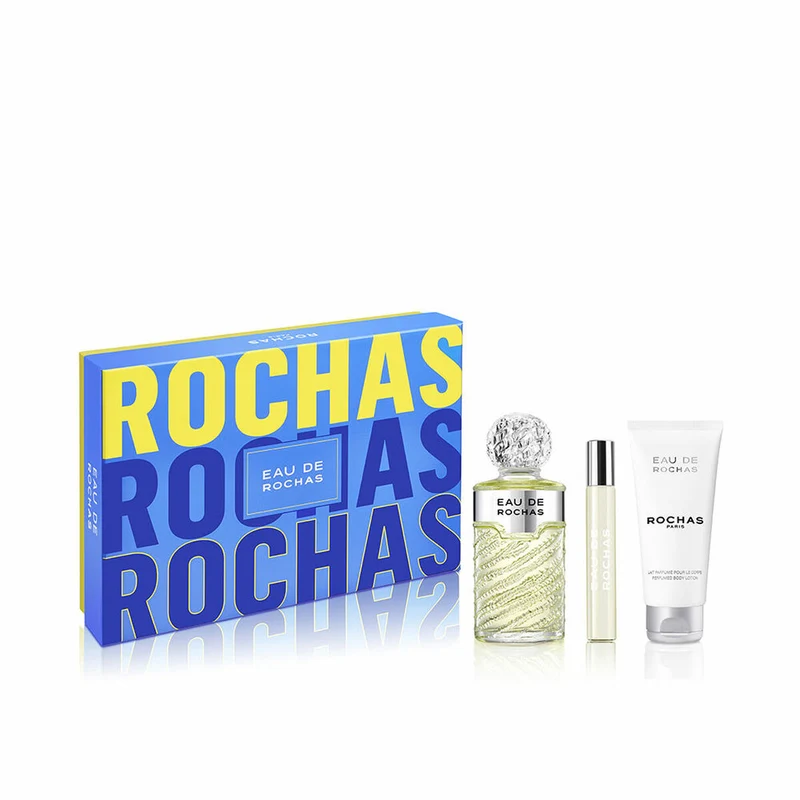 Naisten parfyymisetti Rochas EAU DE ROCHAS 3 Kappaletta