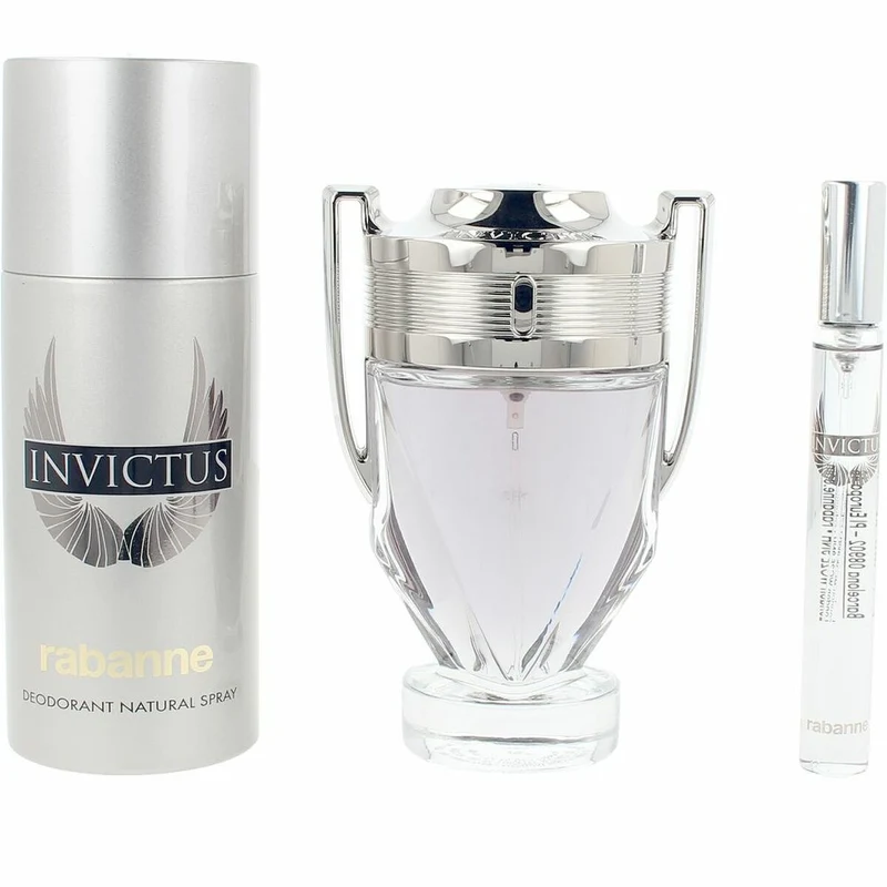 Miesten parfyymisetti Paco Rabanne INVICTUS 3 Kappaletta