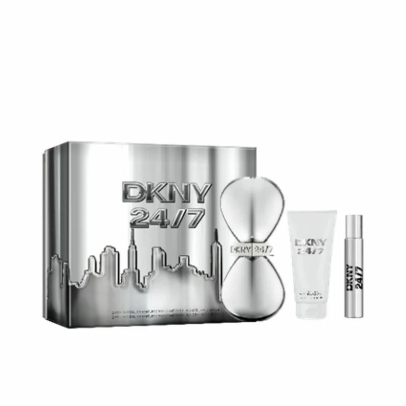 Naisten parfyymisetti Donna Karan DKNY 24/7 3 Kappaletta