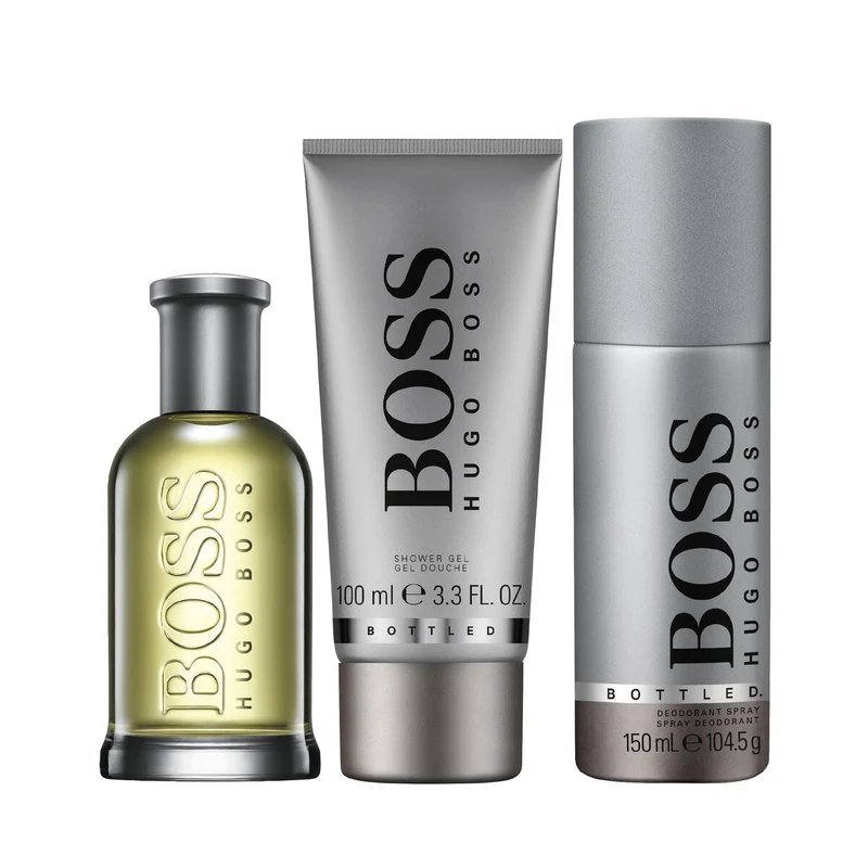 Miesten parfyymisetti Hugo Boss Bottled No 6 3 Kappaletta