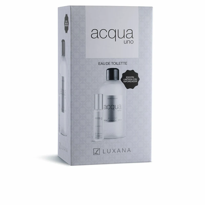 Unisex parfyymisetti Luxana Acqua Uno 2 Kappaletta