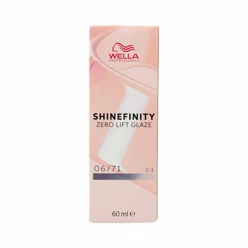 Pysyvä väri Wella Shinefinity Nº 06/71 (60 ml)