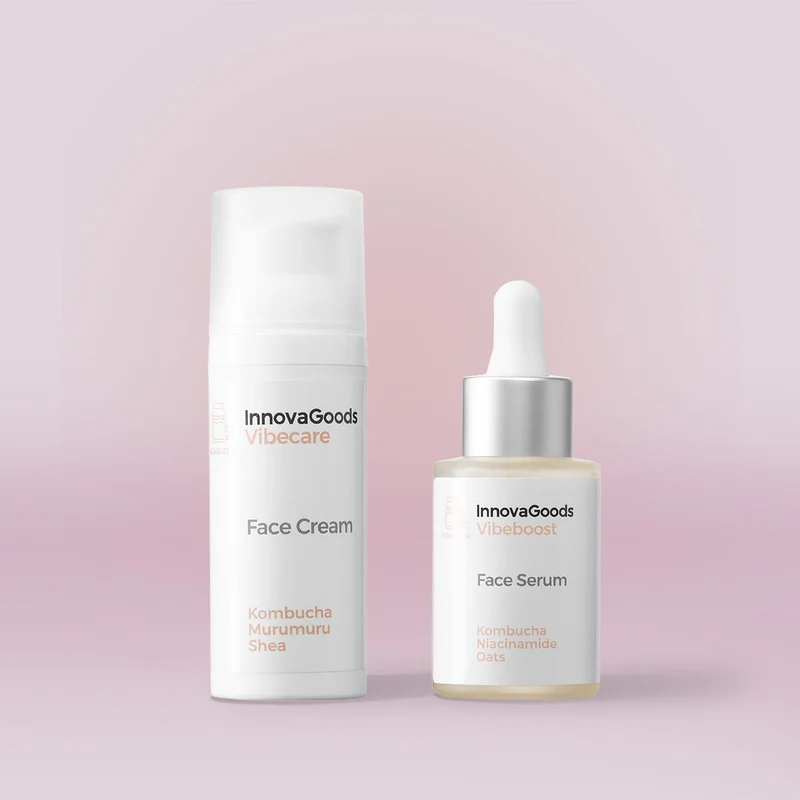 Kasvojen kosteuttava duo-paketti Kombucha InnovaGoods
