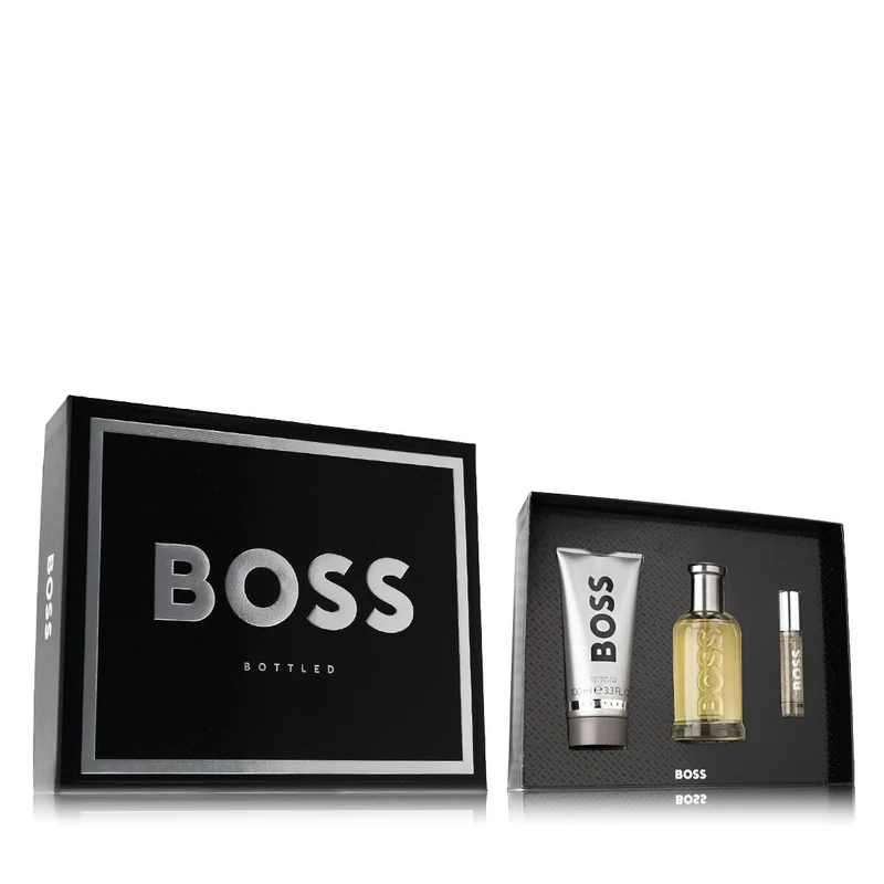 Miesten parfyymisetti Hugo Boss Boss Bottled 3 Kappaletta