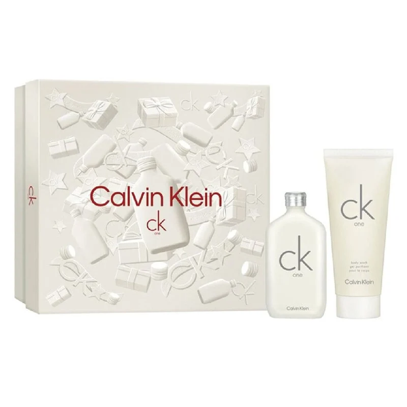 Unisex parfyymisetti Calvin Klein EDT ck one 2 Kappaletta