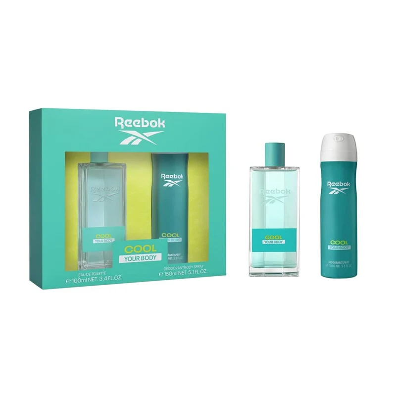 Naisten parfyymisetti Reebok COOL YOUR BODY WOMAN 2 Kappaletta