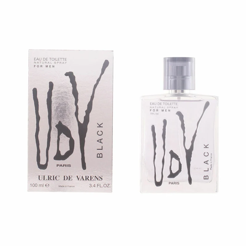 Miesten parfyymi Ulric De Varens Black For Men EDT 100 ml