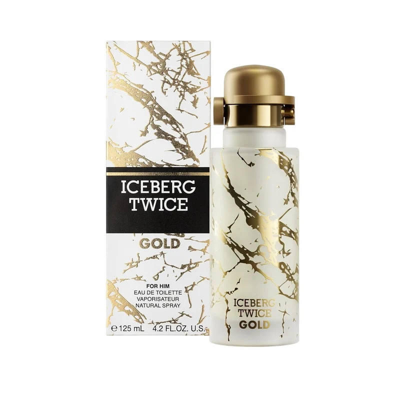 Miesten parfyymi Iceberg EDT Twice Gold 125 ml