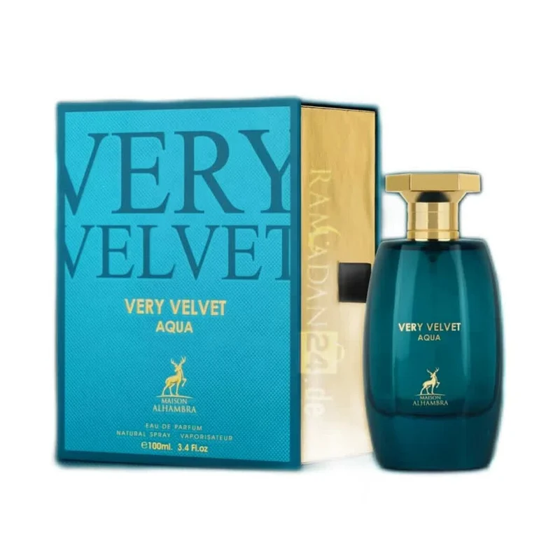 Naisten parfyymi Maison Alhambra Very Velvet Aqua EDP 100 ml