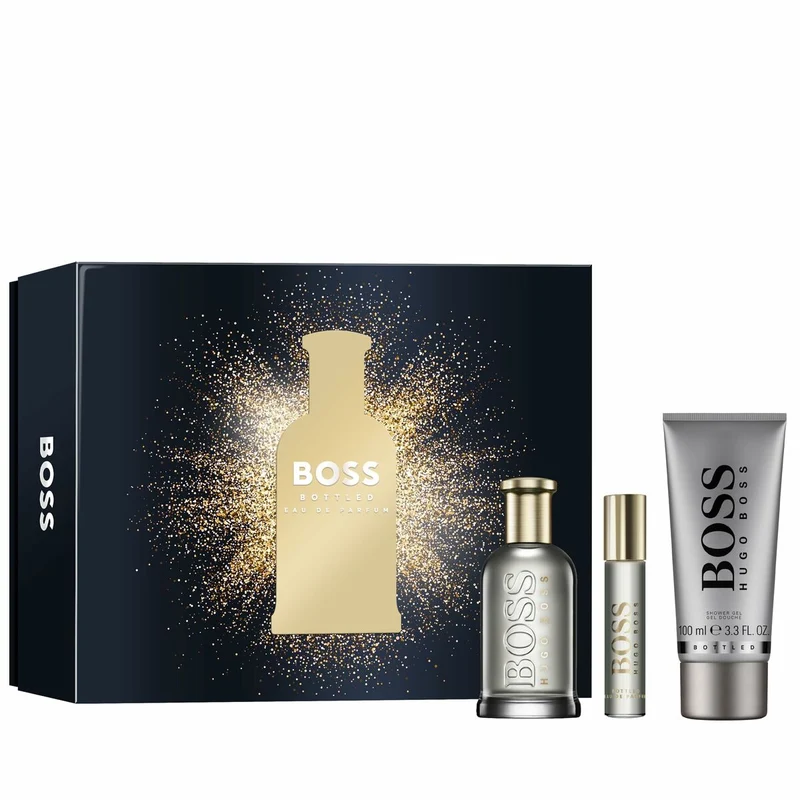 Miesten parfyymisetti Hugo Boss EDP Boss Bottled 3 Kappaletta