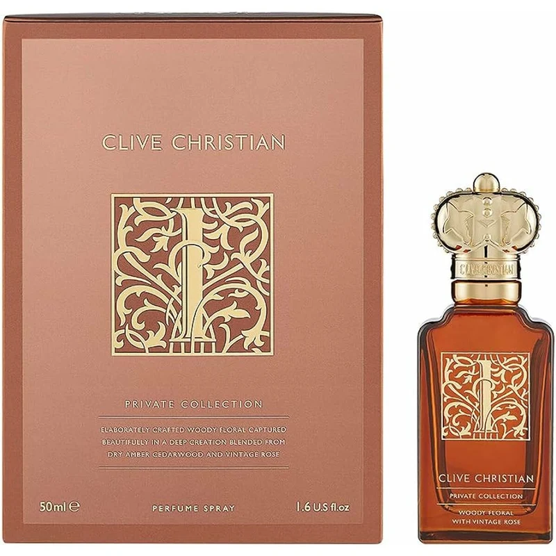 Naisten parfyymi Clive Christian I for Women Woody Floral With Vintage Rose EDP 50 ml