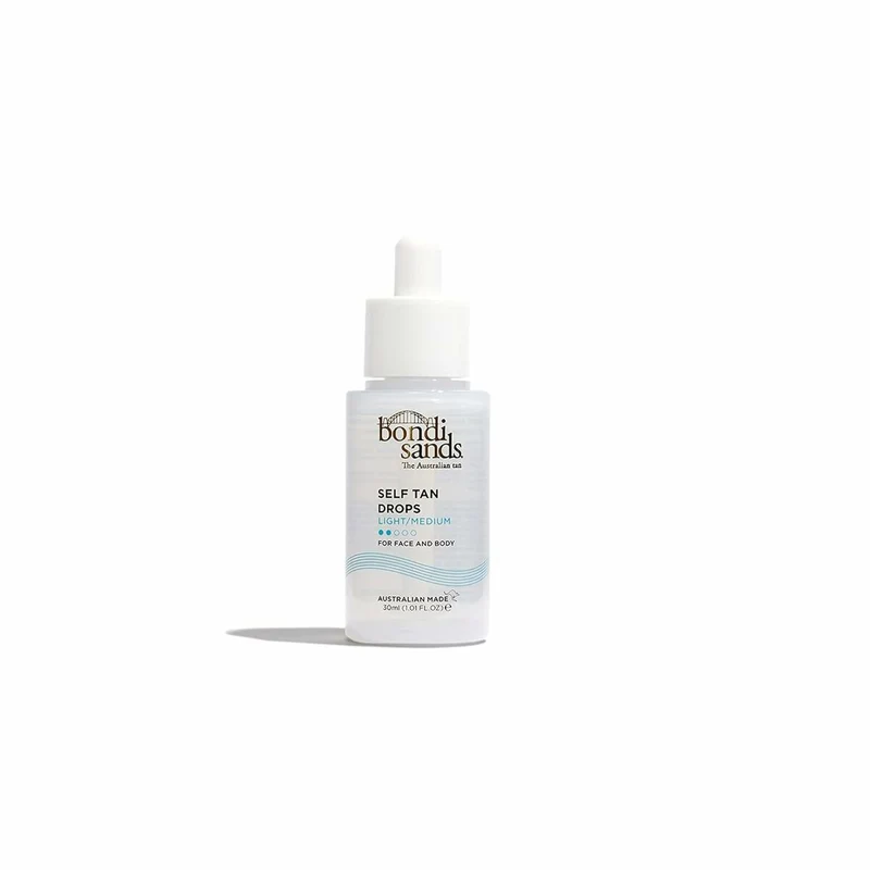 Itseruskettava vartaloemulsio Bondi Sands Self Tan Drops Light Medium 30 ml