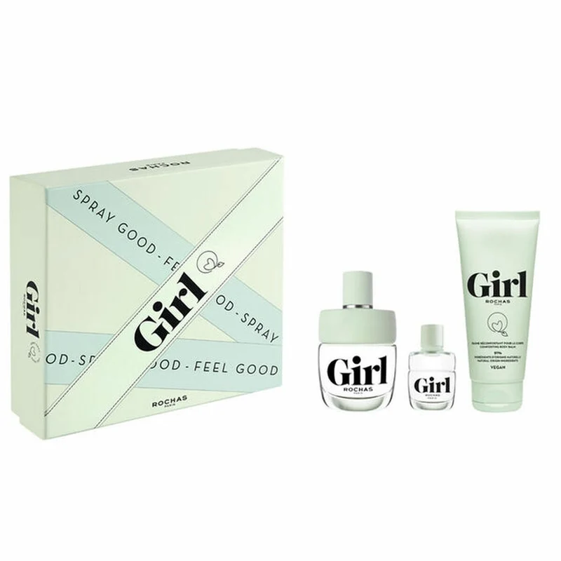 Naisten parfyymisetti Rochas Girl 3 Kappaletta