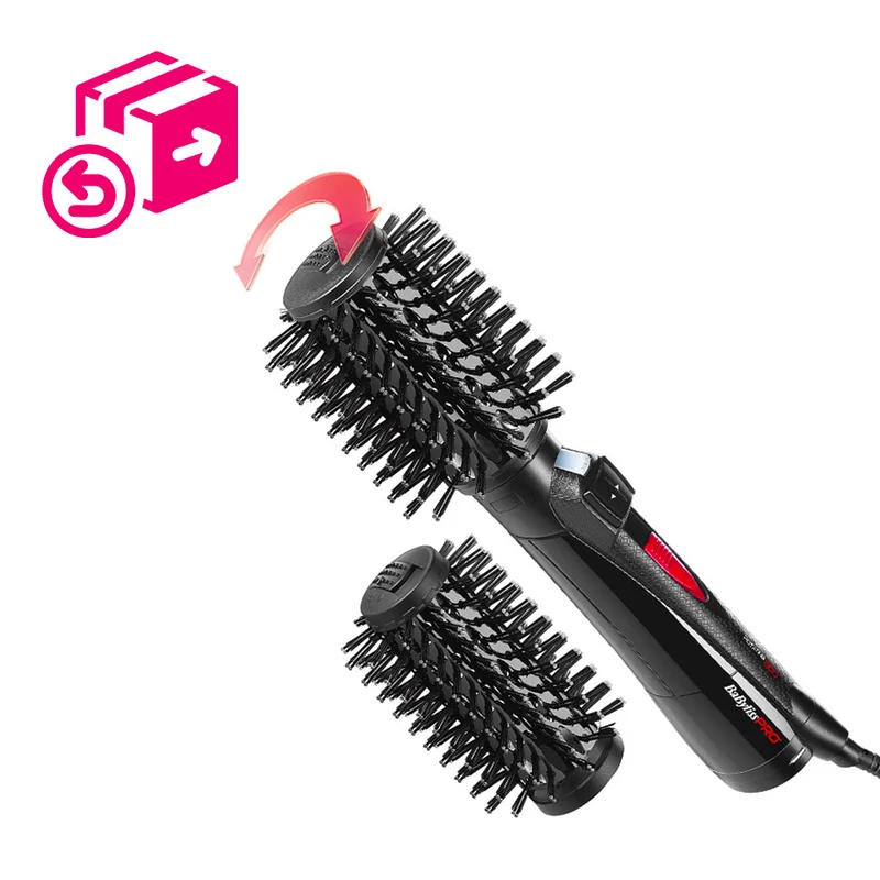 Hair Gallery Resi Come Nuovi Babyliss Pro Spazzola ad Aria Rotante in Ceramica - imaballaggio lievemente danneggiato