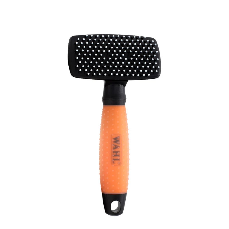 Wahl Pro Pet Small Self-Clean Nylon Slicker Brush - spazzola self clean con setole in nylon
