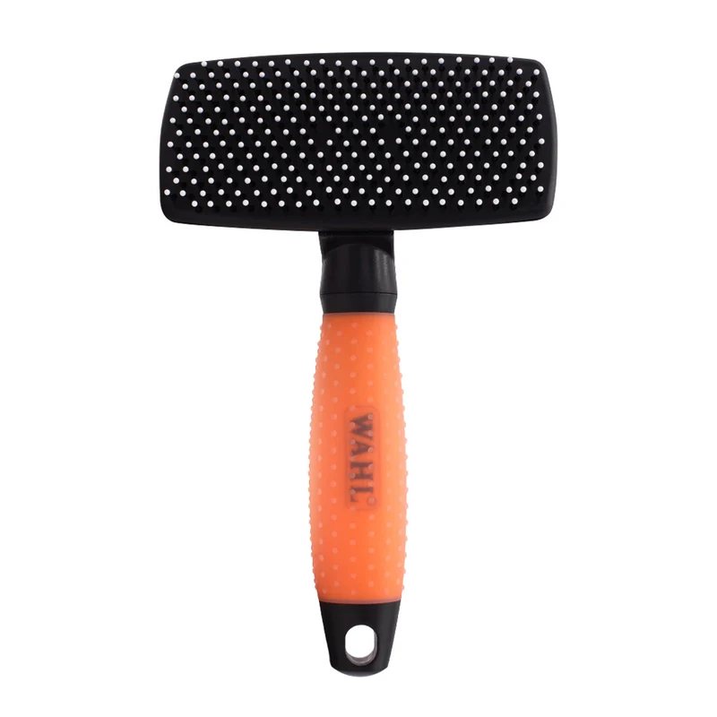 Wahl Pro Pet Large Self-Clean Nylon Slicker Brush - spazzola self clean con setole in nylon grande