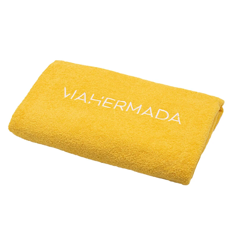 VIAHERMADA Asciugamano Mare Giallo OMAGGIO