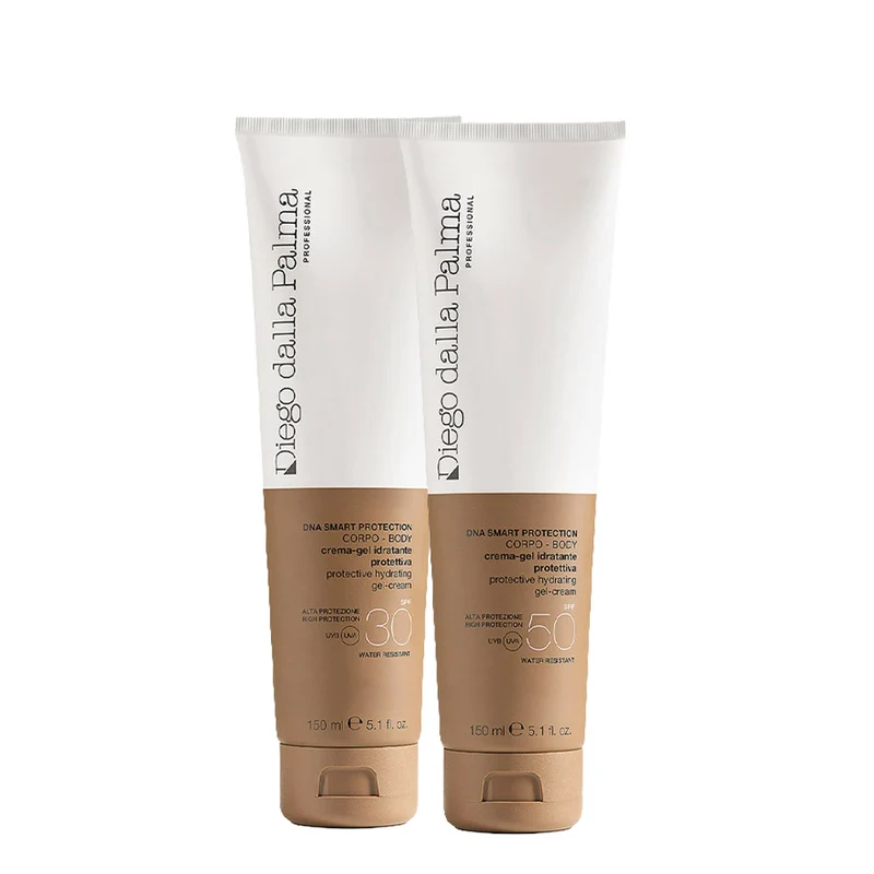 Diego dalla Palma Crema Gel Idratante Protettiva SPF30 Corpo 150ml + SPF 50 Corpo 150ml