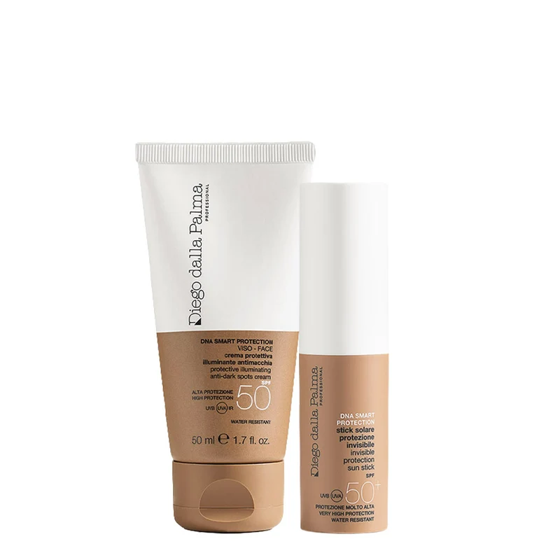 Diego dalla Palma Crema Illuminante Antimacchia Viso SPF50 50ml Stick SPF50+ Viso e Corpo 8gr