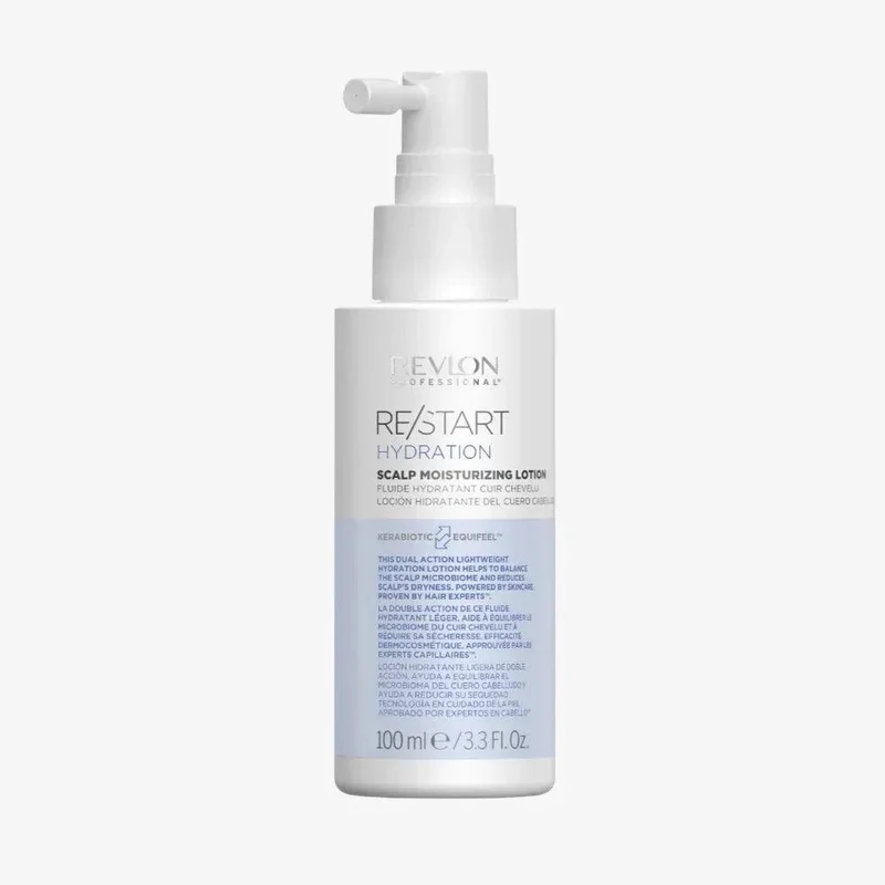 Hydration Scalp Moisturizing Lotion Revlon Restart cuoio capelluto 100ml