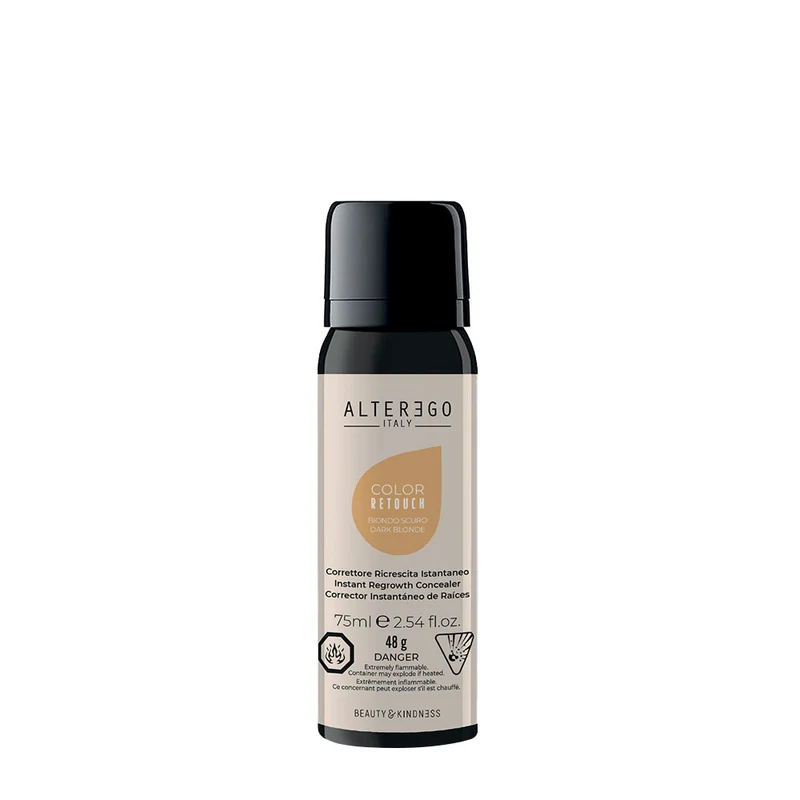 Alterego Color Retouch Dark Blonde 75ml - ritocco colore spray biondo scuro