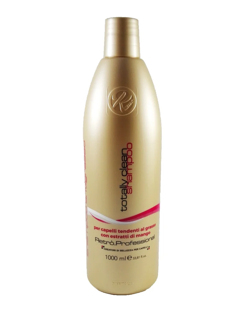 Retrò Professional Shampoo Totally Clean per Capelli Tendenti al Grasso 1 Litro
