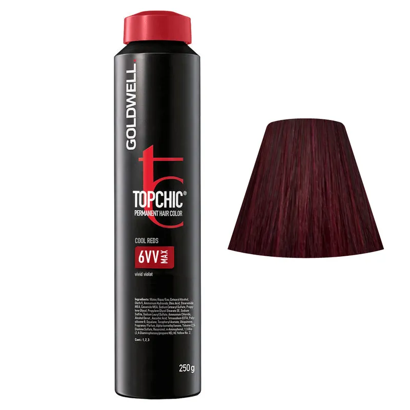Goldwell Topchic Can 6VV Max Vivid Violet 250gr - colore permanente in bombola