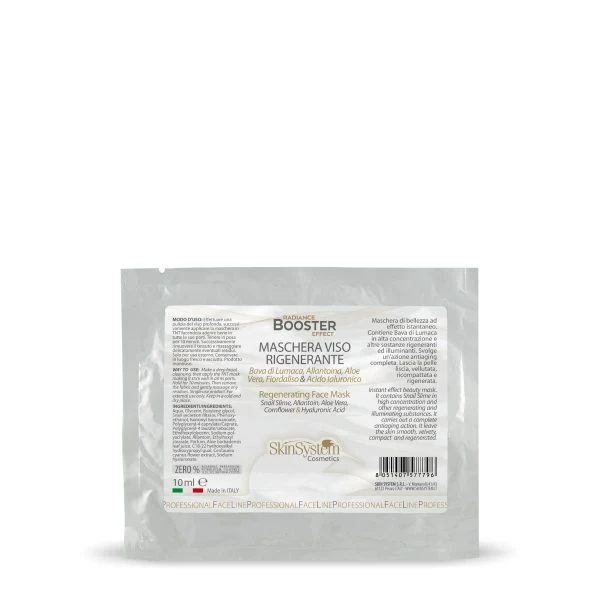 SKINSYSTEM BOOSTER RIGENERANTE MASCHERA VISO BAVA DI LUMACA 10ML
