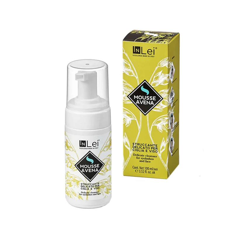 INLEI "MOUSSE AVENA" STRUCCANTE DELICATO PER CIGLIA E VISO