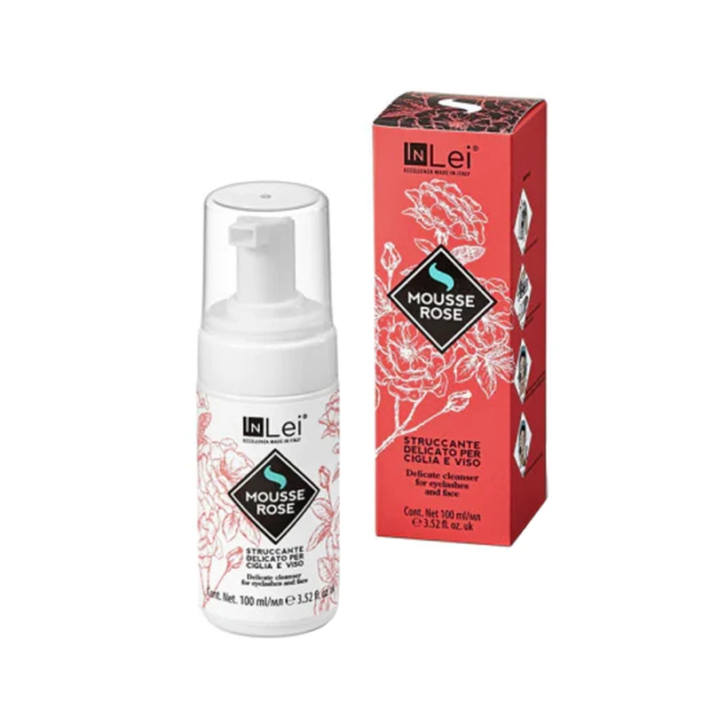 INLEI "MOUSSE ROSE" STRUCCANTE DELICATO PER CIGLIA E VISO