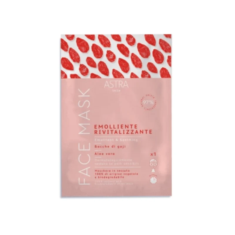 FACE MASK Maschera viso emolliente rivitalizzante - ASTRA MAKE-UP
